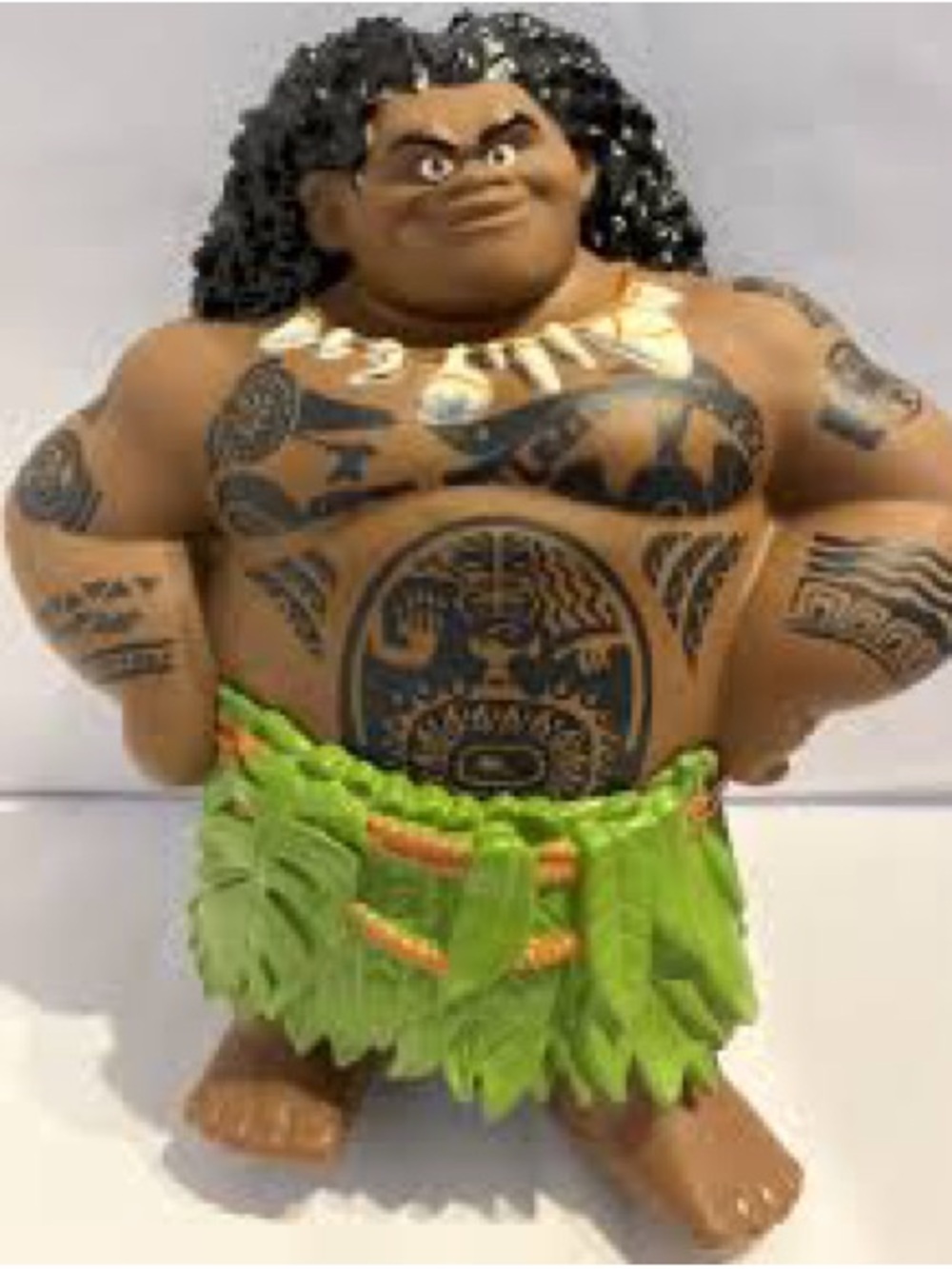 Disney Moana Maui 8” Action Figure Hard Plastic